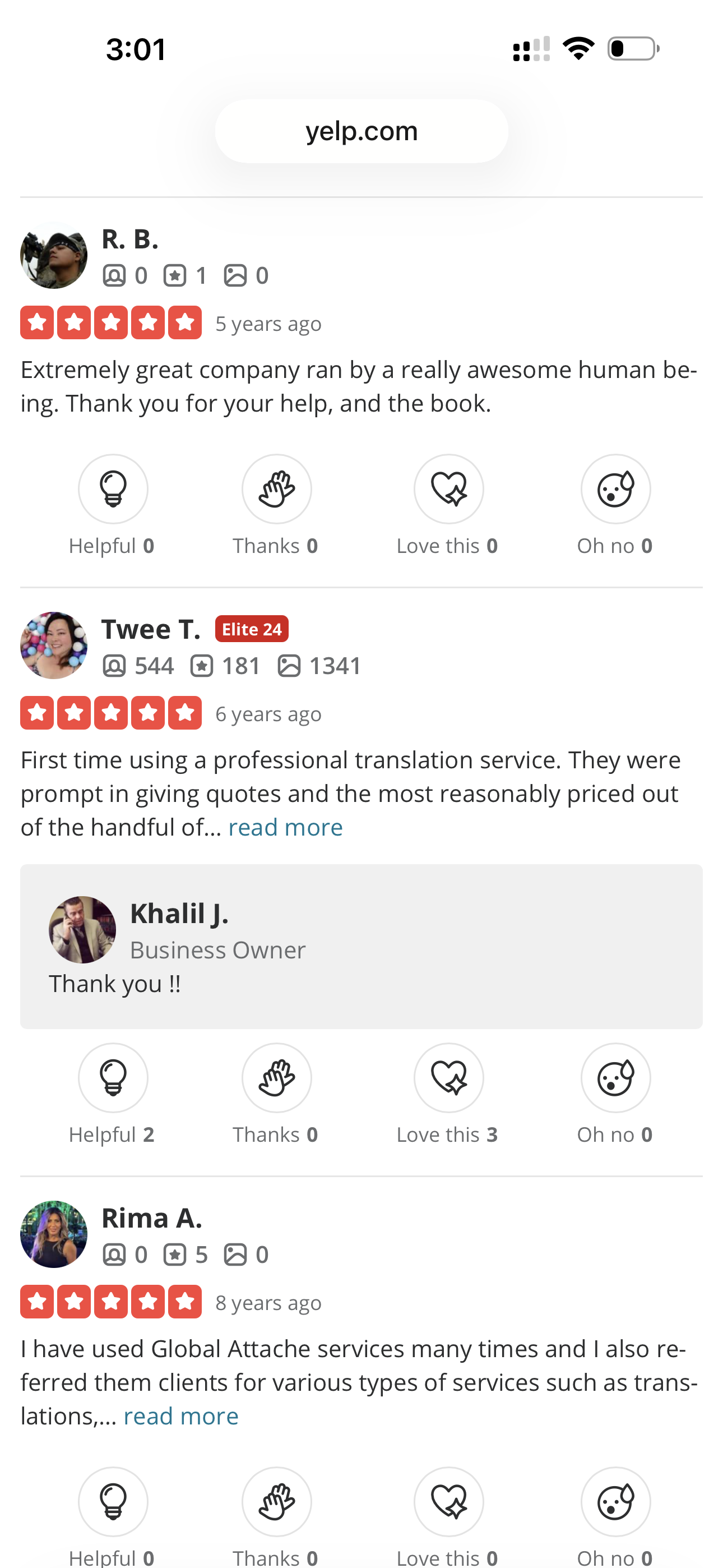 Customer Review
